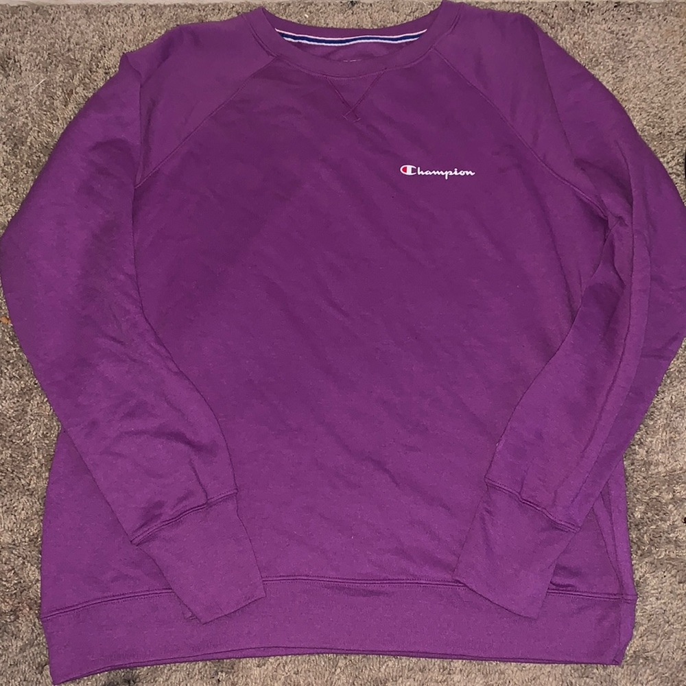 Champion purple sweatshirt never worn